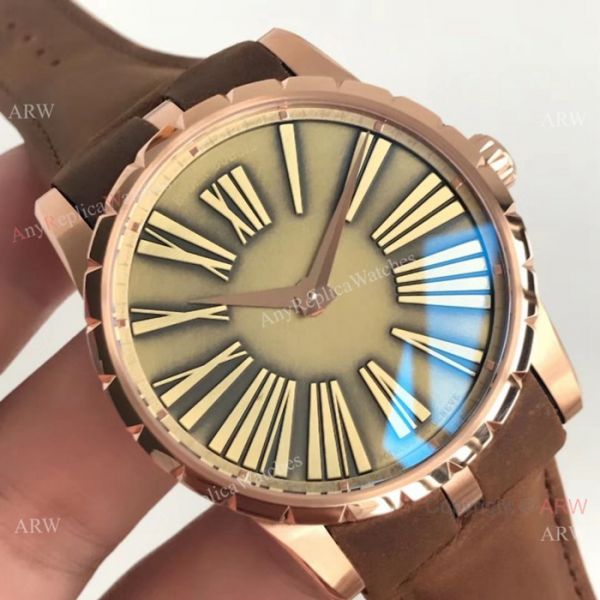 Newest Copy Roger Dubuis Excalibur Rose Gold Watch Swiss RD622 Newest Copy Roger Dubuis Excalibur Rose Gold Watch Swiss RD622