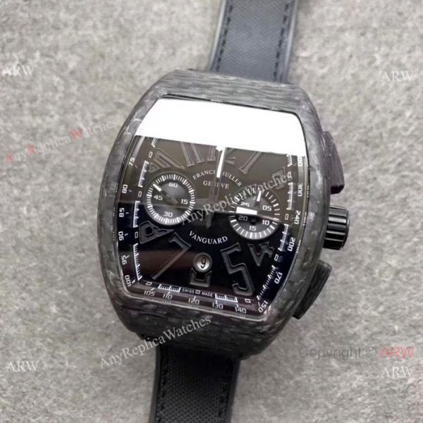 Franck Muller Vanguard Carbon Fibre Watch New Replica Franck Muller Vanguard Carbon Fibre Watch New Replica
