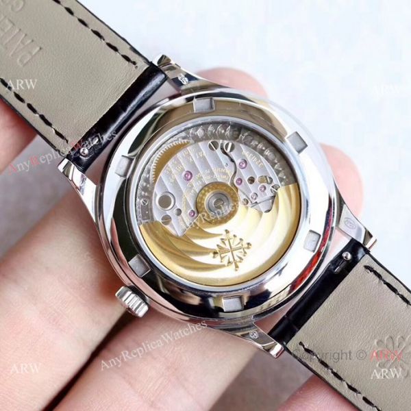 Swiss Grade Patek Philippe Calatrava 5296G-010 Copy Watches Black Dial Swiss Grade Patek Philippe Calatrava 5296G-010 Copy Watches Black Dial
