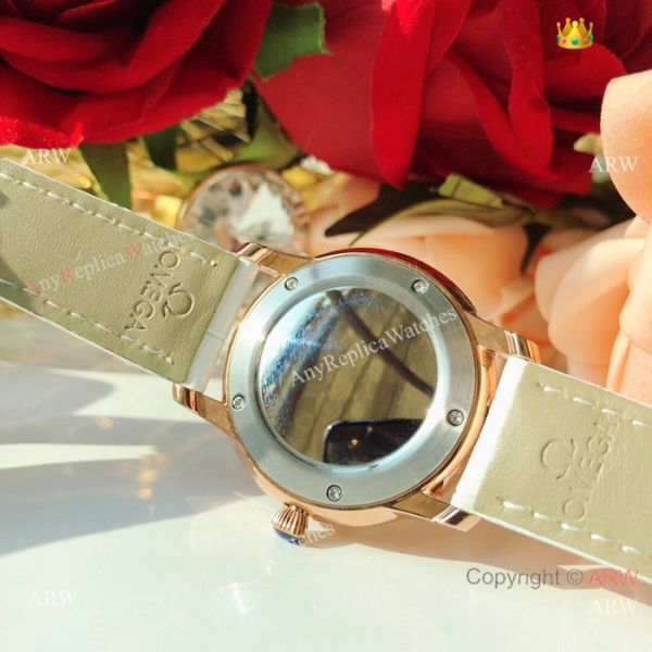 Omega ladymatic Diamond Watches New Replica Omega Watch White Face Rose Gold Omega ladymatic Diamond Watches New Replica Omega Watch White Face Rose Gold