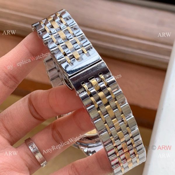 New Style Omega DeVille Automatic Watches Two Tone White Face New Style Omega DeVille Automatic Watches Two Tone White Face