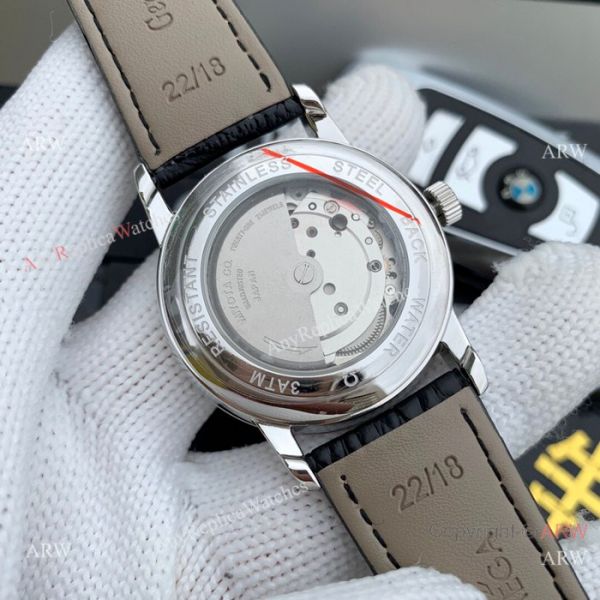 Clone Omega De Ville SS Black Leather Strap Watches 42mm Clone Omega De Ville SS Black Leather Strap Watches 42mm