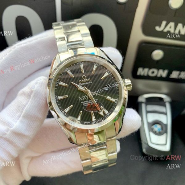 Copy Omega Seamaster Aqua Terra Swiss Citizen 8215 Watches 2-Tone Black Dial Copy Omega Seamaster Aqua Terra Swiss Citizen 8215 Watches 2-Tone Black Dial
