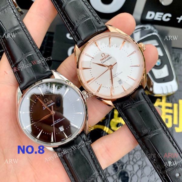 Swiss 8807 Omega Seamaster Edizione Venezia Replica Watches Rose Gold Swiss 8807 Omega Seamaster Edizione Venezia Replica Watches Rose Gold