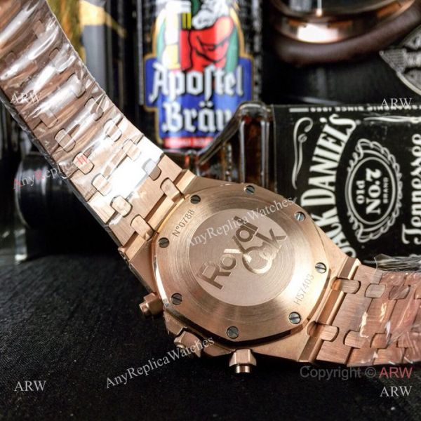 New Style Audemars Piguet Royal Oak Tattoo Watches Rose Gold Chronograph New Style Audemars Piguet Royal Oak Tattoo Watches Rose Gold Chronograph