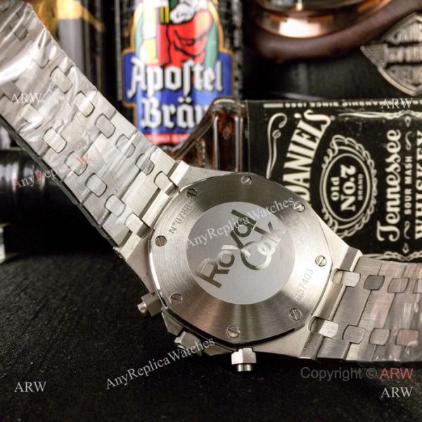 New Copy Audemars Piguet Royal Oak Tattoo Watch White Chronograph Face New Copy Audemars Piguet Royal Oak Tattoo Watch White Chronograph Face