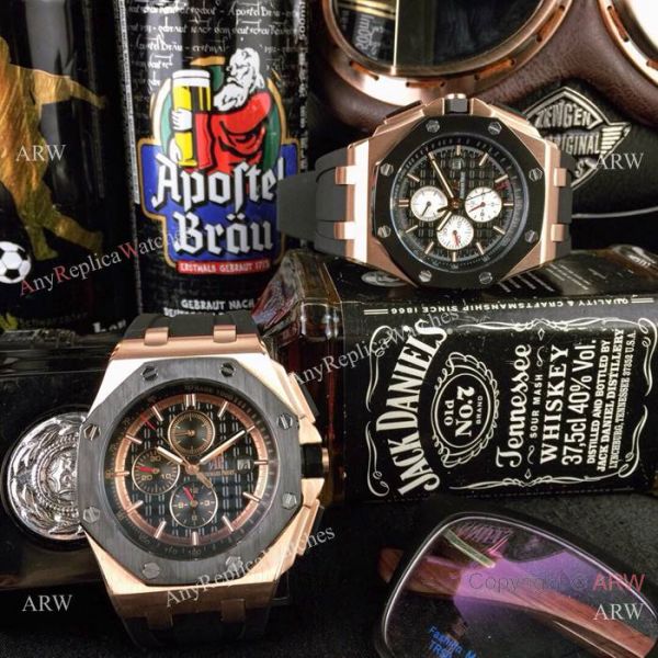 Replica Audemars Piguet Royal Oak Offshore 44mm Watch Rose Gold White Replica Audemars Piguet Royal Oak Offshore 44mm Watch Rose Gold White