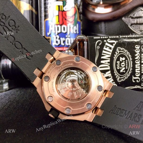 Replica Audemars Piguet Royal Oak Offshore Tattoo Watch SS Black Dial Replica Audemars Piguet Royal Oak Offshore Tattoo Watch SS Black Dial