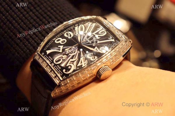 Franck Muller Cintree Curvex Special Edition Replica Watches Diamond Bezel Franck Muller Cintree Curvex Special Edition Replica Watches Diamond Bezel