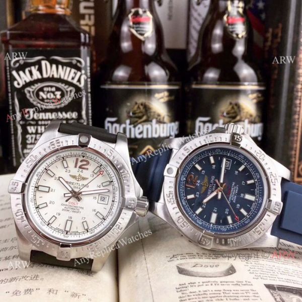 Fake Breitling COLT Automatic Blue Dial Blue Rubber Band Mens Watch Fake Breitling COLT Automatic Blue Dial Blue Rubber Band Mens Watch