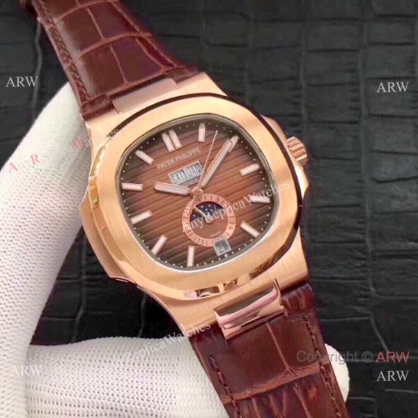 Fake Patek Philippe Nautilus Annual Calendar Rose Gold Watches Fake Patek Philippe Nautilus Annual Calendar Rose Gold Watches