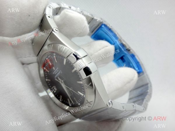 Omega Double Eagle Black Dial Stainless Steel Men Watch Replica Omega Double Eagle Black Dial Stainless Steel Men Watch Replica