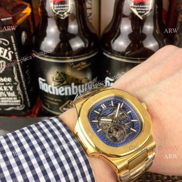 Clone Patek Philippe Skeleton Watches Two Tone Rose Gold 40mm Clone Patek Philippe Skeleton Watches Two Tone Rose Gold 40mm