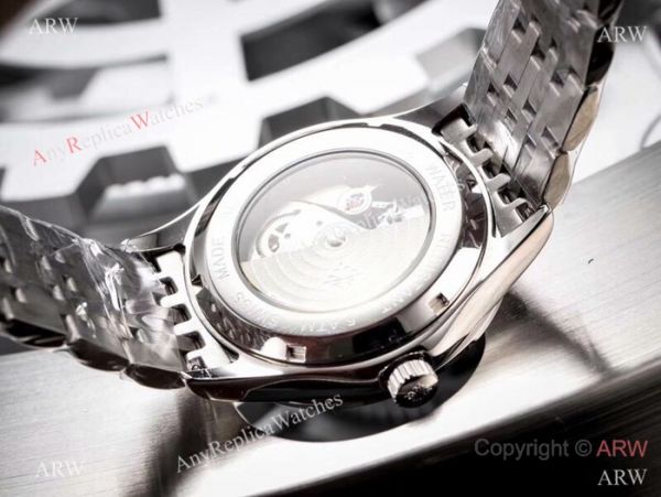 Fake Patek Philippe Calatrava White Dial Two Tone Rose Gold Watches Fake Patek Philippe Calatrava White Dial Two Tone Rose Gold Watches