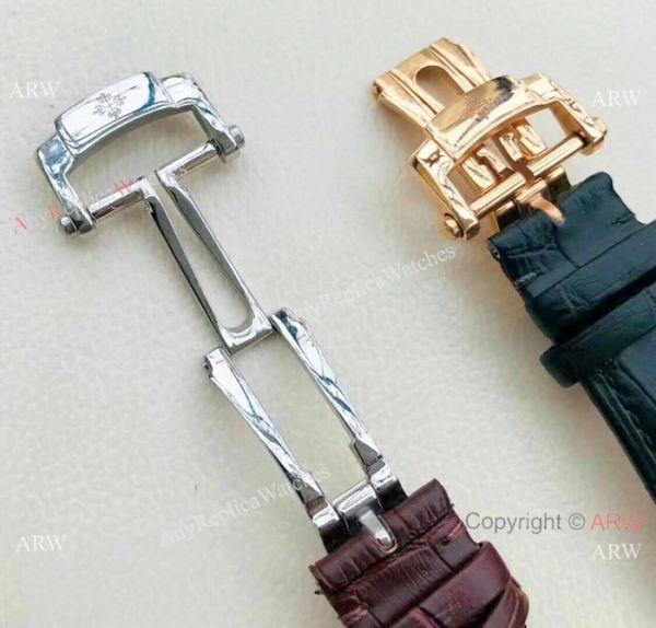 Fake Patek Philippe grand complications 40mm Watch Rose Gold Black Face Fake Patek Philippe grand complications 40mm Watch Rose Gold Black Face