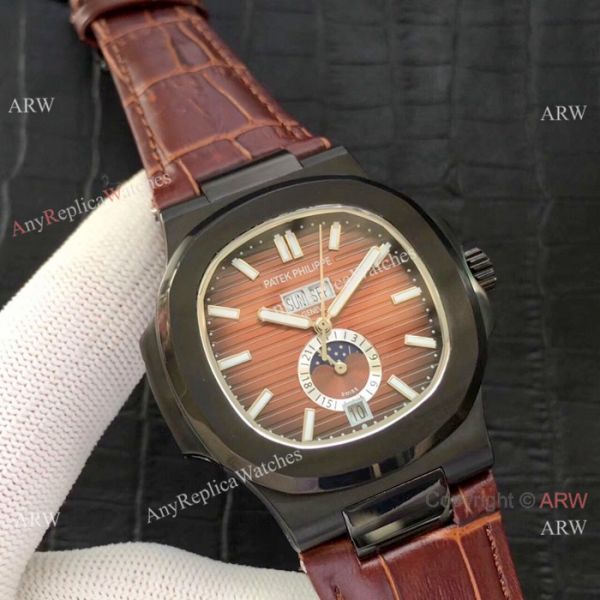 High Qaulity Replica Patek Philippe Nautilus Annual Calendar All Black Watch High Qaulity Replica Patek Philippe Nautilus Annual Calendar All Black Watch