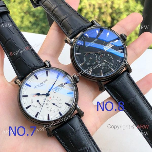 Copy Patek Philippe Geneve Day-date 43mm Watch SS White Dial Copy Patek Philippe Geneve Day-date 43mm Watch SS White Dial