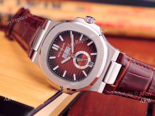 Fake Patek Philippe Nautilus Annual Calendar Man Watch Stainless Steel Blue Face Fake Patek Philippe Nautilus Annual Calendar Man Watch Stainless Steel Blue Face