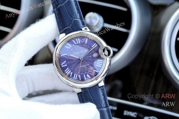 Fake Cartier Ballon Bleu Brown Dial 41mm Watches Swiss Quality Fake Cartier Ballon Bleu Brown Dial 41mm Watches Swiss Quality