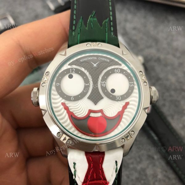 New Copy Konstantin Chaykin Joker Automatic watch SS Clown Face New Copy Konstantin Chaykin Joker Automatic watch SS Clown Face