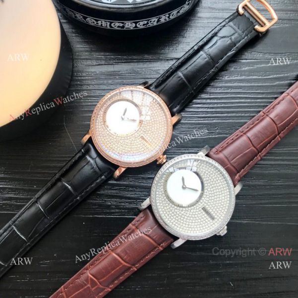 Cartier Rotonde De SS Iced Out Watch New Replica Cartier Rotonde De SS Iced Out Watch New Replica