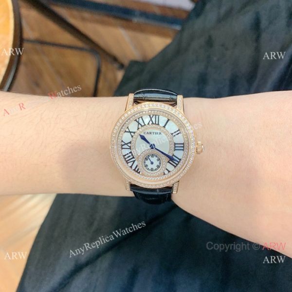 Cartier fashion watches for Women Gold Diamond Case Cartier fashion watches for Women Gold Diamond Case