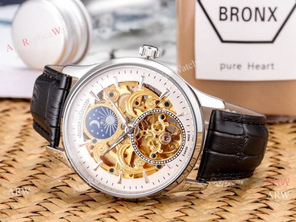 Copy Jaeger-Lecoultre Skeleton Moonphase Watches 43mm Copy Jaeger-Lecoultre Skeleton Moonphase Watches 43mm