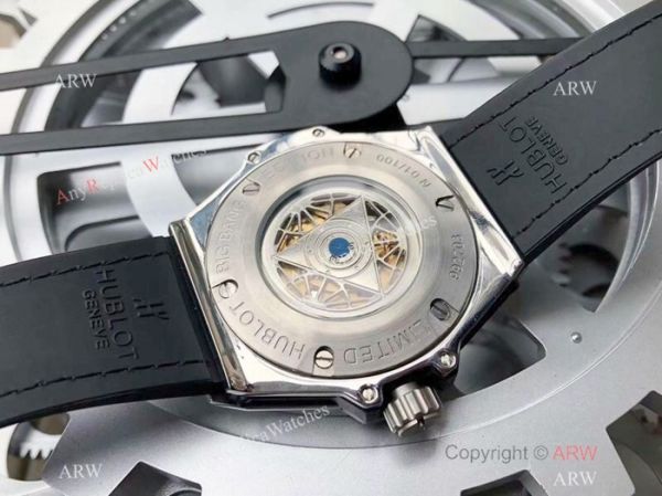 Hublot Big Bang Sang Bleu Stainless Steel Iced Out Watch Best Replica Hublot Big Bang Sang Bleu Stainless Steel Iced Out Watch Best Replica