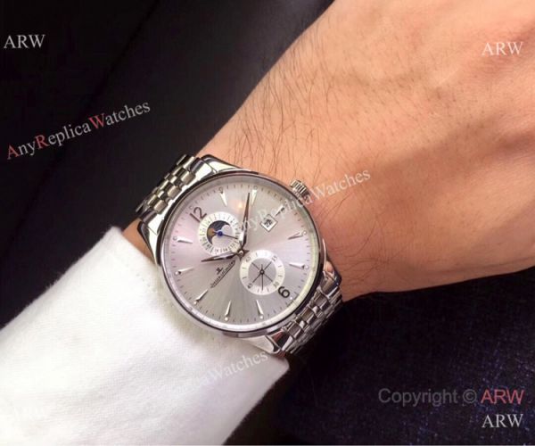 2019 Copy Jaeger-LeCoultre Master Moonphase Stainless Steel Watch 2019 Copy Jaeger-LeCoultre Master Moonphase Stainless Steel Watch