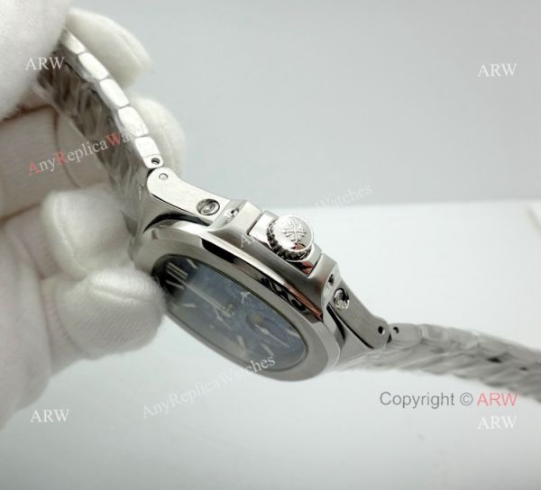 Copy Patek Philippe Nautilus Perpetual Calendar Men Watch Stainless Steel Blue Face Copy Patek Philippe Nautilus Perpetual Calendar Men Watch Stainless Steel Blue Face