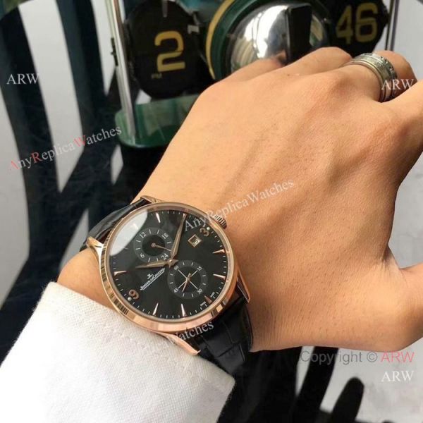 Best Quality Jaeger-LeCoultre Master 2-Tone Rose Gold White Dial Watch 42mm Best Quality Jaeger-LeCoultre Master 2-Tone Rose Gold White Dial Watch 42mm