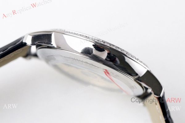 Swiss Replica Blancpain Villeret Ultraplate Lovers watch Diamond Bezel White Dial Swiss Replica Blancpain Villeret Ultraplate Lovers watch Diamond Bezel White Dial