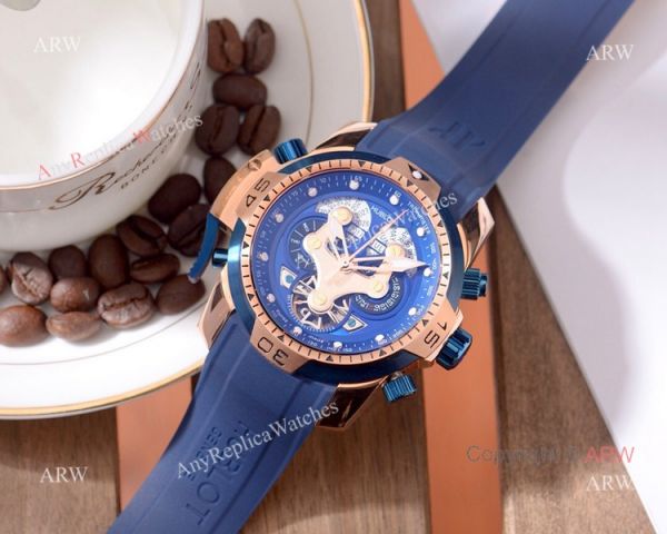 2019 Replica Hublot Big Bang Perpetual Calendar watch Rose Gold Blue Face 2019 Replica Hublot Big Bang Perpetual Calendar watch Rose Gold Blue Face