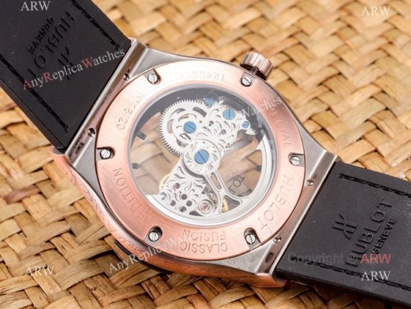 Copy Hublot Classic Fusion Tattoo Wristwatch Black Gummy Strap Copy Hublot Classic Fusion Tattoo Wristwatch Black Gummy Strap