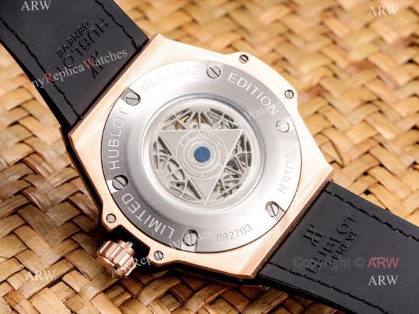 2019 Replica Hublot Big Bang Sang Bleu Iced Out Rose Gold Watches 2019 Replica Hublot Big Bang Sang Bleu Iced Out Rose Gold Watches