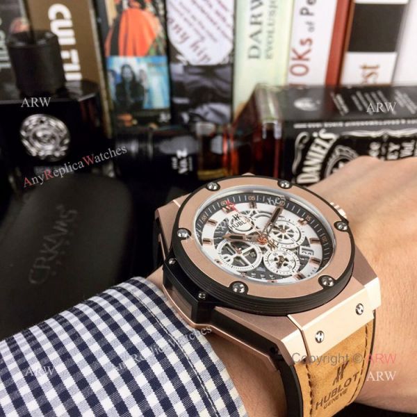 NEW Hublot Big Bang Aero Bang Garmisch Rose Gold Watch from ARW Replica Watches NEW Hublot Big Bang Aero Bang Garmisch Rose Gold Watch from ARW Replica Watches