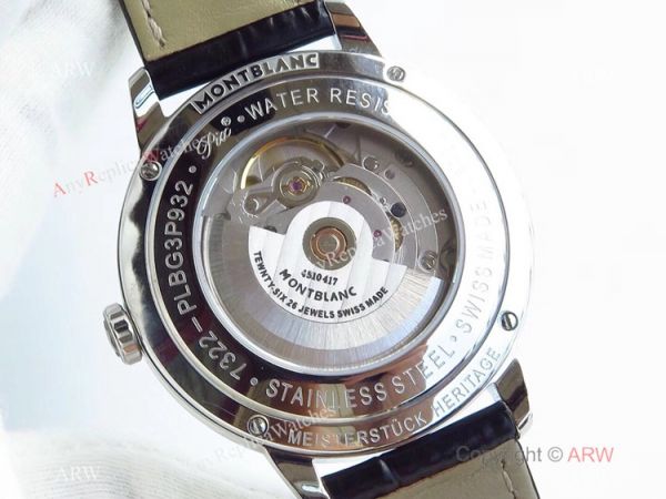 Swiss Copy Montblanc Heritage Spirit 2824 Men Watch Montblanc AAA Watches Swiss Copy Montblanc Heritage Spirit 2824 Men Watch Montblanc AAA Watches