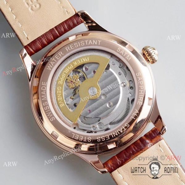 Swiss Grade 1 Patek Philippe AAA Watch Rose Gold Moonphase Men Size Swiss Grade 1 Patek Philippe AAA Watch Rose Gold Moonphase Men Size