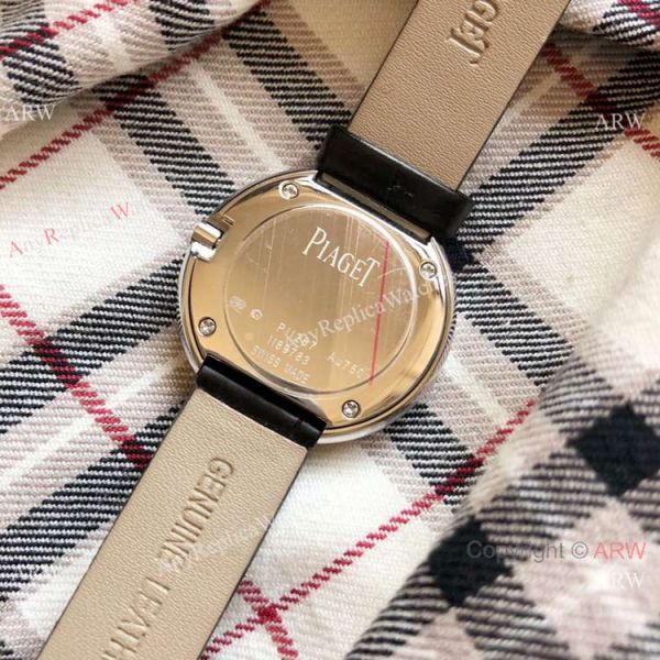 Copy Piaget Ladies Watches Silver Diamond Case Silver Face Copy Piaget Ladies Watches Silver Diamond Case Silver Face