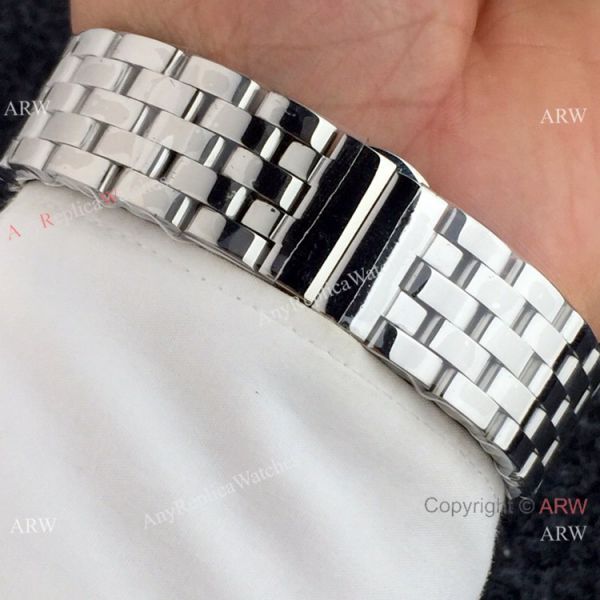 Replica Vacheron Constantin Geneve Automatic Watch SS Black Face Replica Vacheron Constantin Geneve Automatic Watch SS Black Face