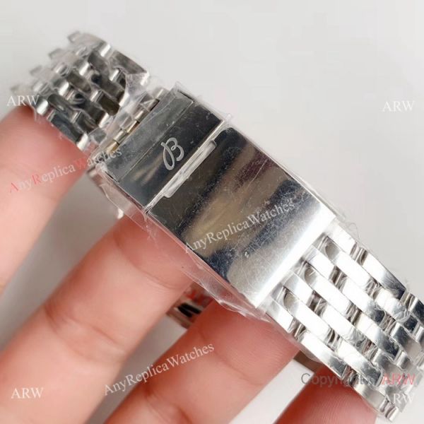 Swiss Grade A Breitling Premier Replica Watch Stainless Steel Blue Face Swiss Grade A Breitling Premier Replica Watch Stainless Steel Blue Face