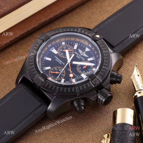 Japan Grade Copy Breitling Avenger Seawolf Chronograph Watches Black Rubber Strap Japan Grade Copy Breitling Avenger Seawolf Chronograph Watches Black Rubber Strap
