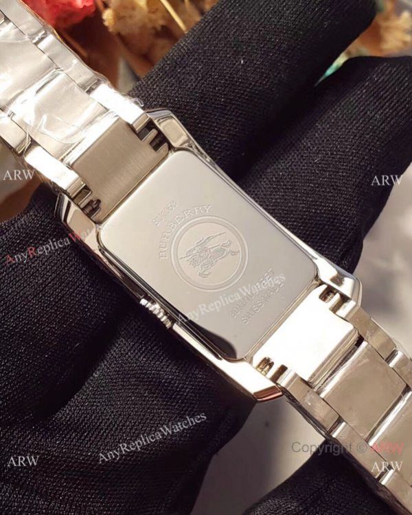 Swiss Quality Replica Burberry Lady Watches Stainless Steel White Face Swiss Quality Replica Burberry Lady Watches Stainless Steel White Face