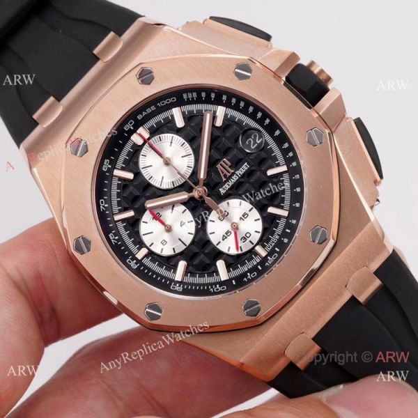 Nice Quality Audemars Piguet Royal Oak Offshore Replica watch Rose Gold 44mm Nice Quality Audemars Piguet Royal Oak Offshore Replica watch Rose Gold 44mm