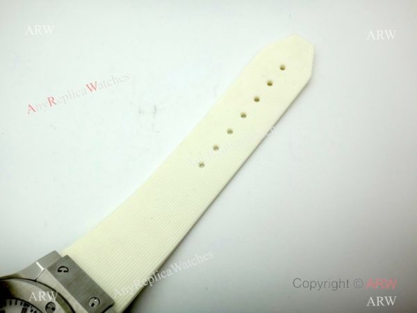Hublot Big Bang Quartz Replica Watch SS White Dial 38mm Hublot Big Bang Quartz Replica Watch SS White Dial 38mm