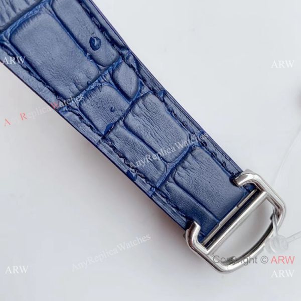 Hbbv6 Replica Cartier Santos Swiss 9015 Gradient Blue Dial Watch Hbbv6 Replica Cartier Santos Swiss 9015 Gradient Blue Dial Watch