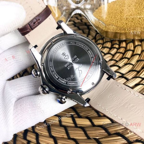 Bubble Chronograph Corum Watch Diamond Case Black Dial Bubble Chronograph Corum Watch Diamond Case Black Dial