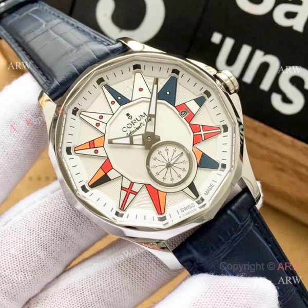 Replica Corum Admirals Cup Legend SS Blue Dial Watch High Quality Replica Corum Admirals Cup Legend SS Blue Dial Watch High Quality