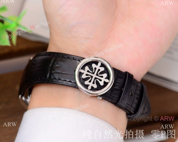 Patek Philippe Geneve Calatrava Blue Dial Watch Best Knock off Watches China Patek Philippe Geneve Calatrava Blue Dial Watch Best Knock off Watches China