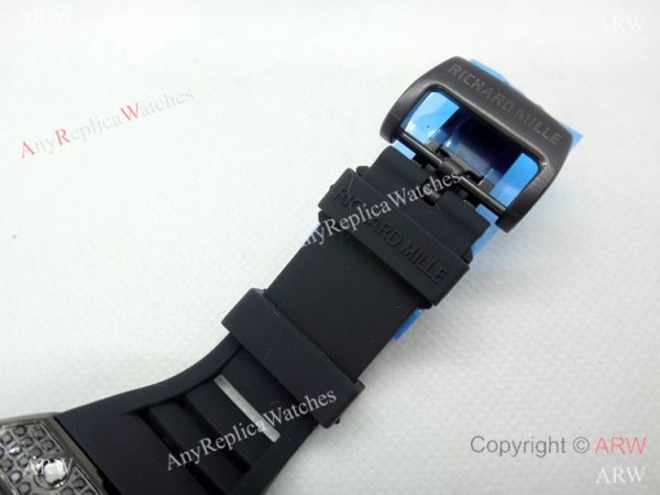 Clone Richard Mille Skeleton Diamond Watch Swiss Quality Richard Mille AAA Clone Richard Mille Skeleton Diamond Watch Swiss Quality Richard Mille AAA